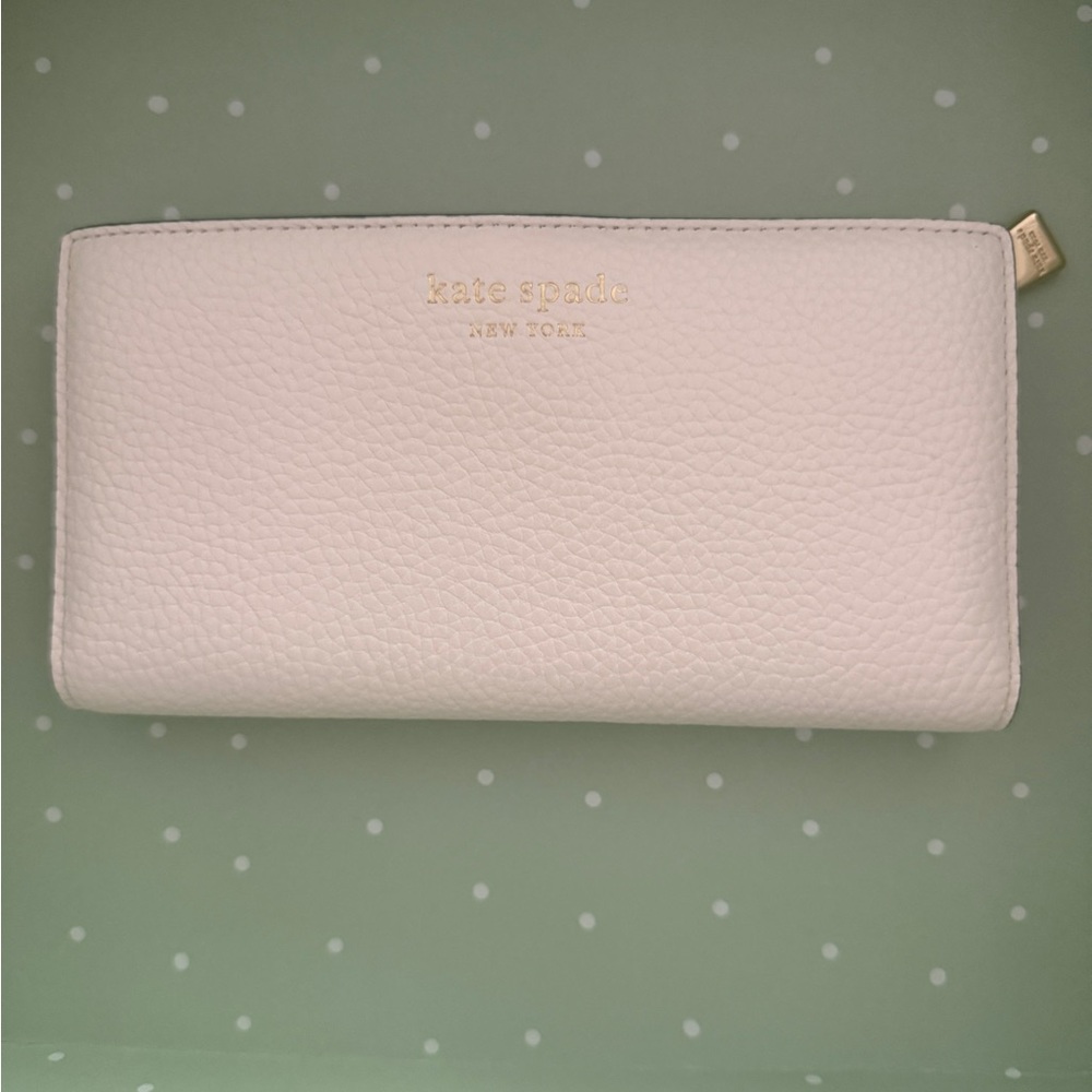 Kate Spade Cream Leather Wallet